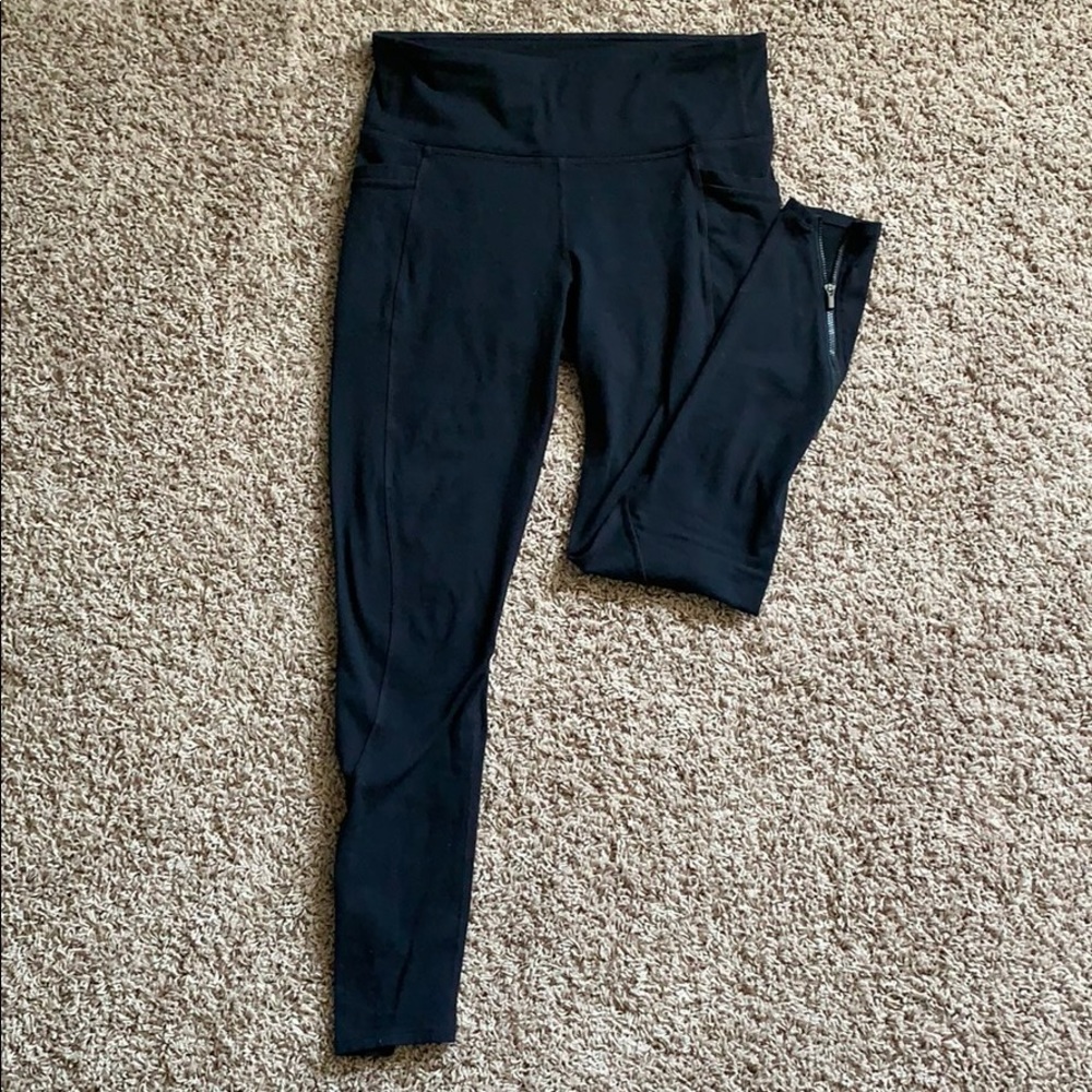 Black Athleta Leggings